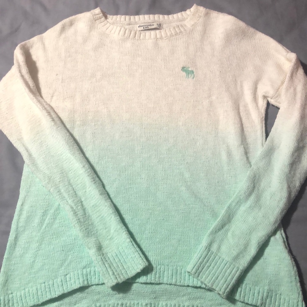Abercrombie ombre sweater